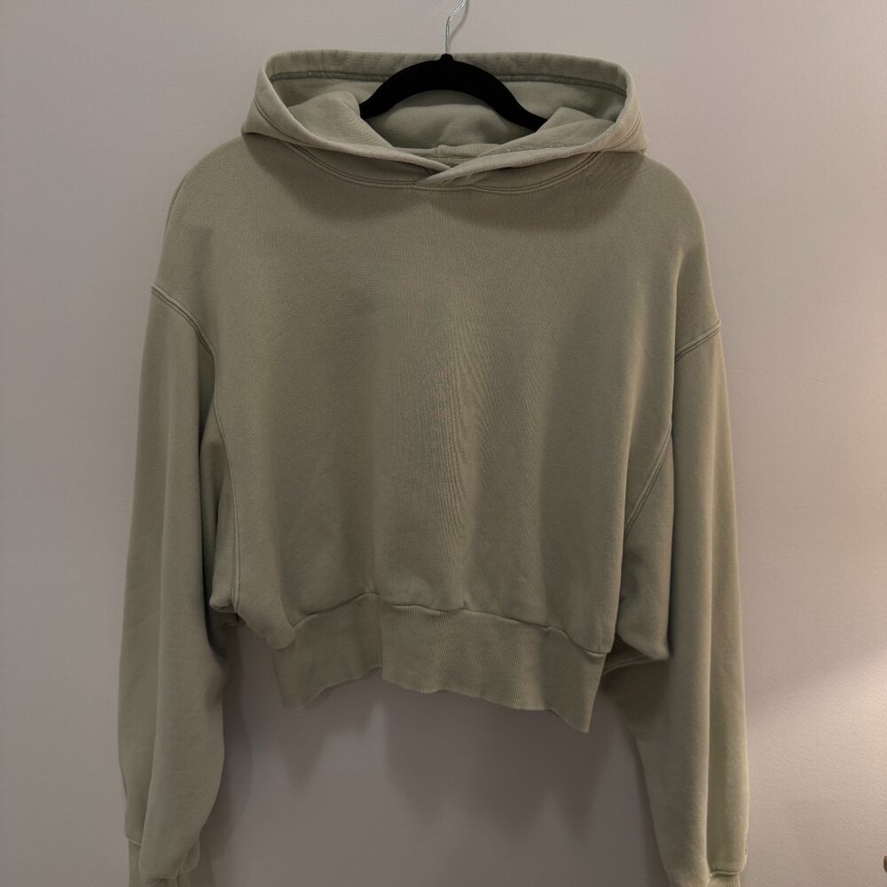 Aritzia TNA Cozy Fleece Shrunken Hoodie